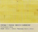 JUNCKERS BEECH HARMONY SOLID WOOD FLOORING